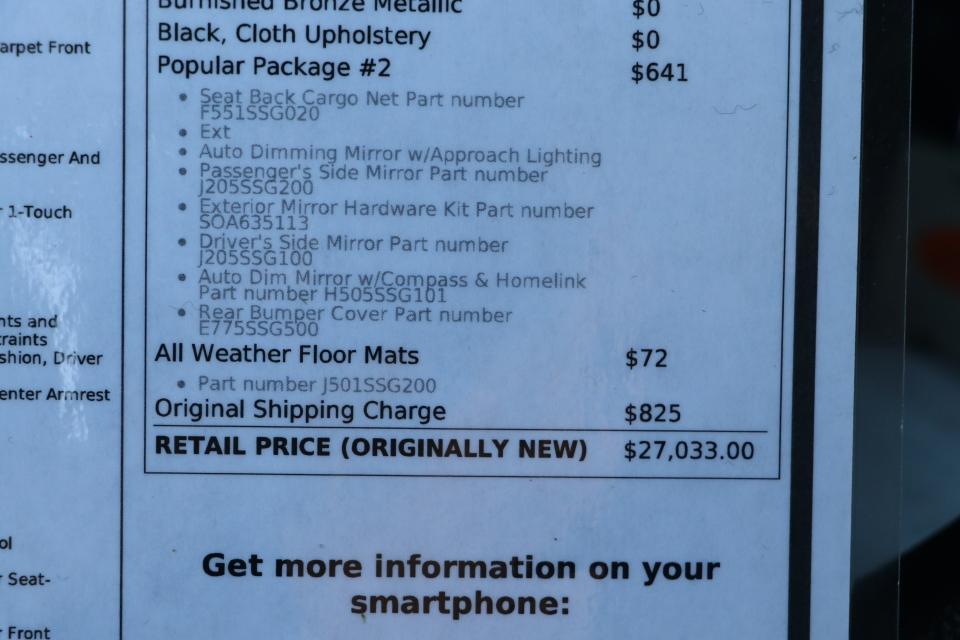 Auto-dimming side mirrors w/ approach light install