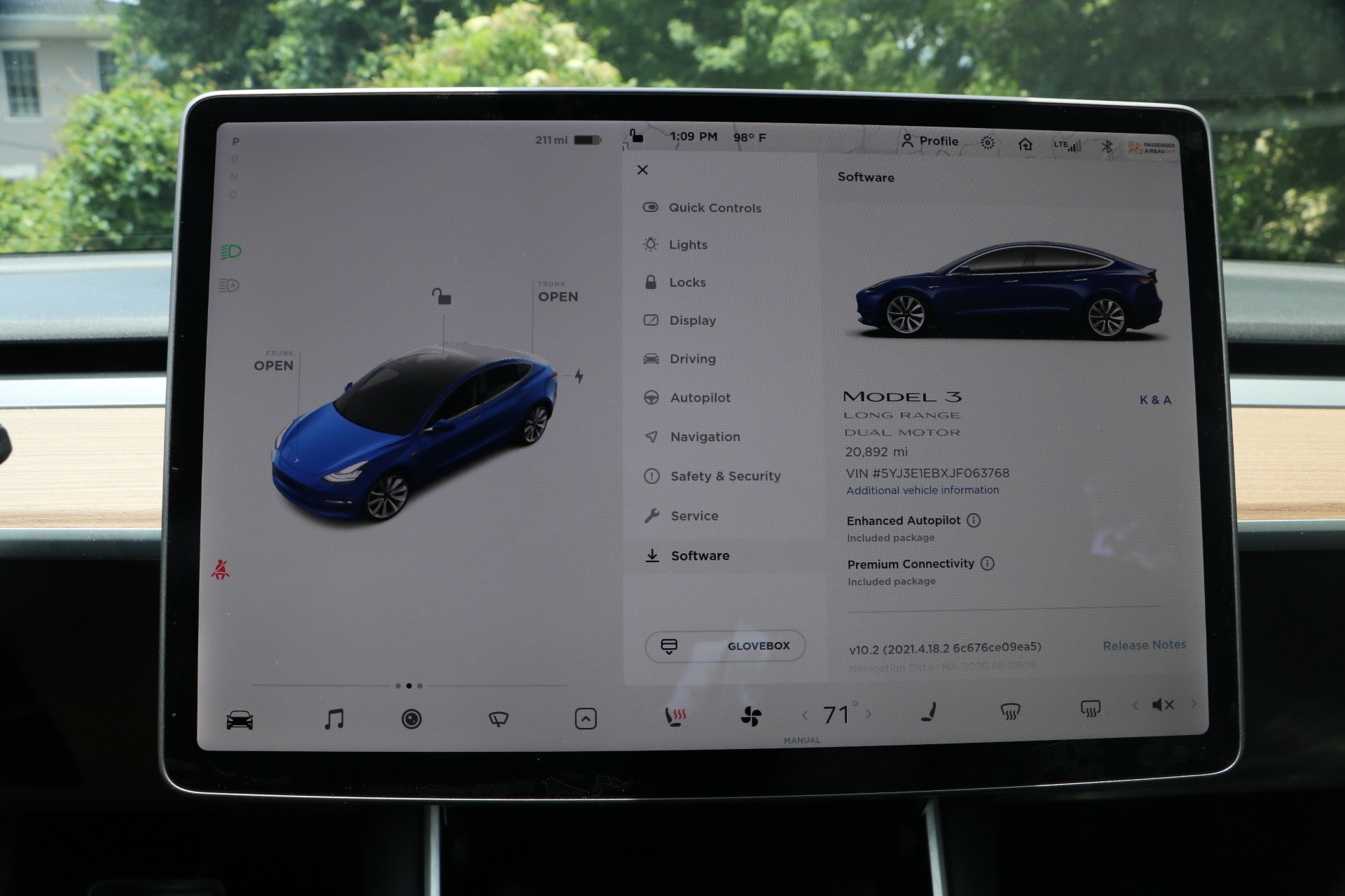 Tesla 3 on sale enhanced autopilot