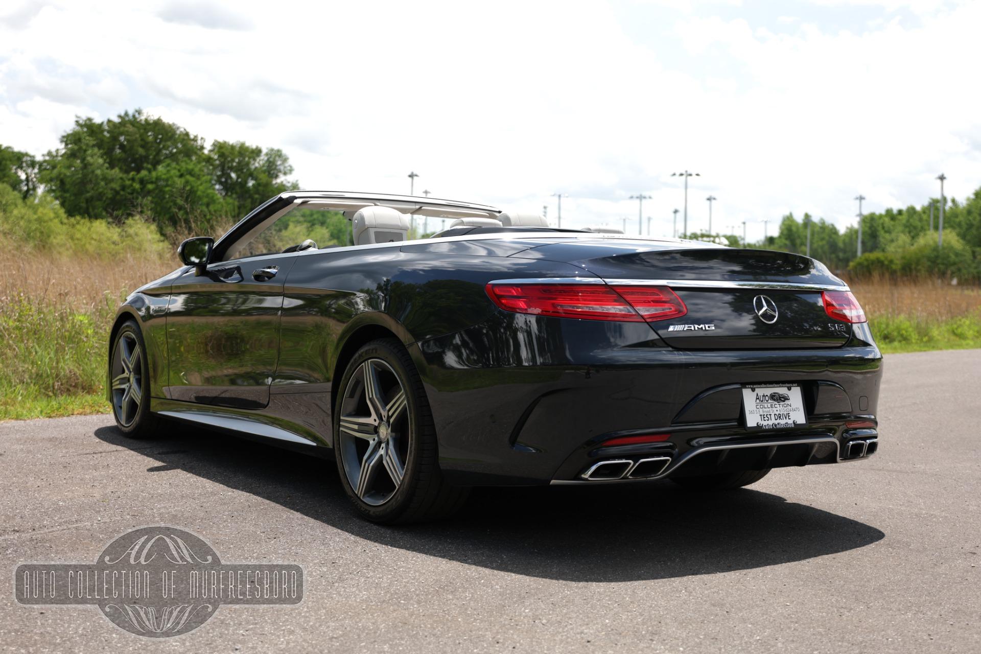 Used 2017 Mercedes-Benz S63 AMG CABRIOLET 4MATIC W/Driver Assistance  Package For Sale (Sold)