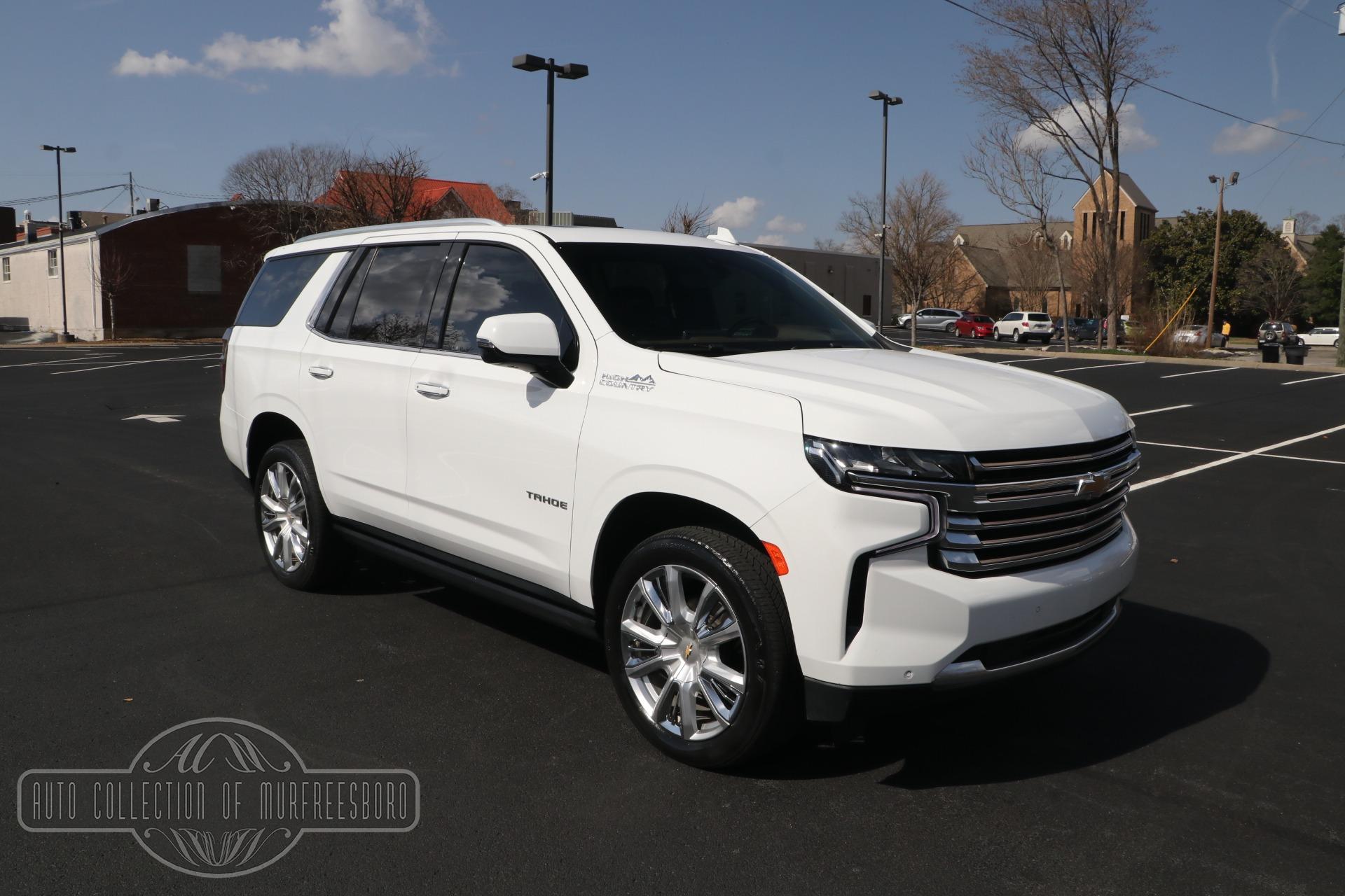 Used 2021 Chevrolet Tahoe High Country 4X4 w/Premium Package For Sale ...