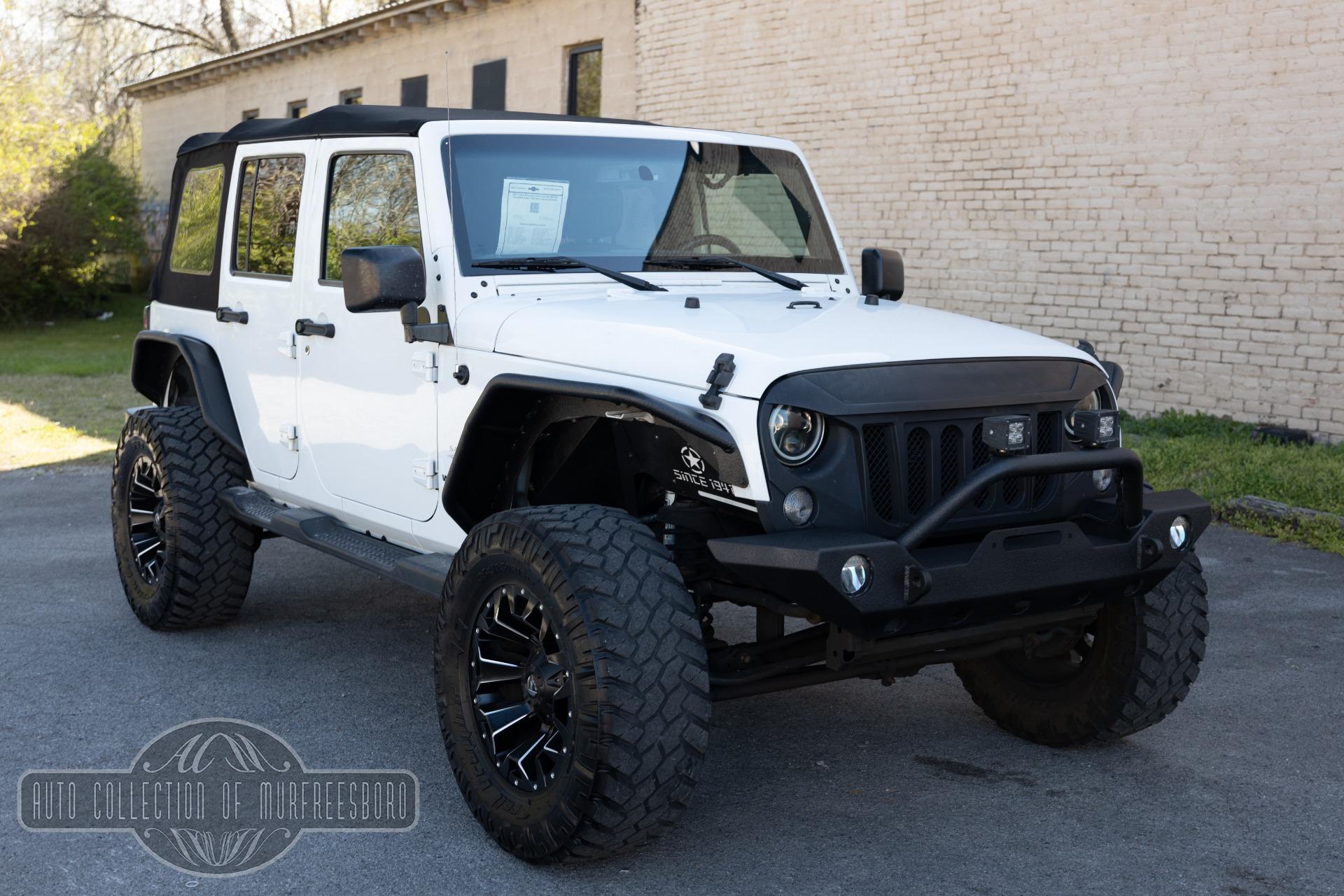 Used 2017 Jeep Wrangler Unlimited UNLIMITED SAHARA DUAL TOP W/6.5 INCH ...