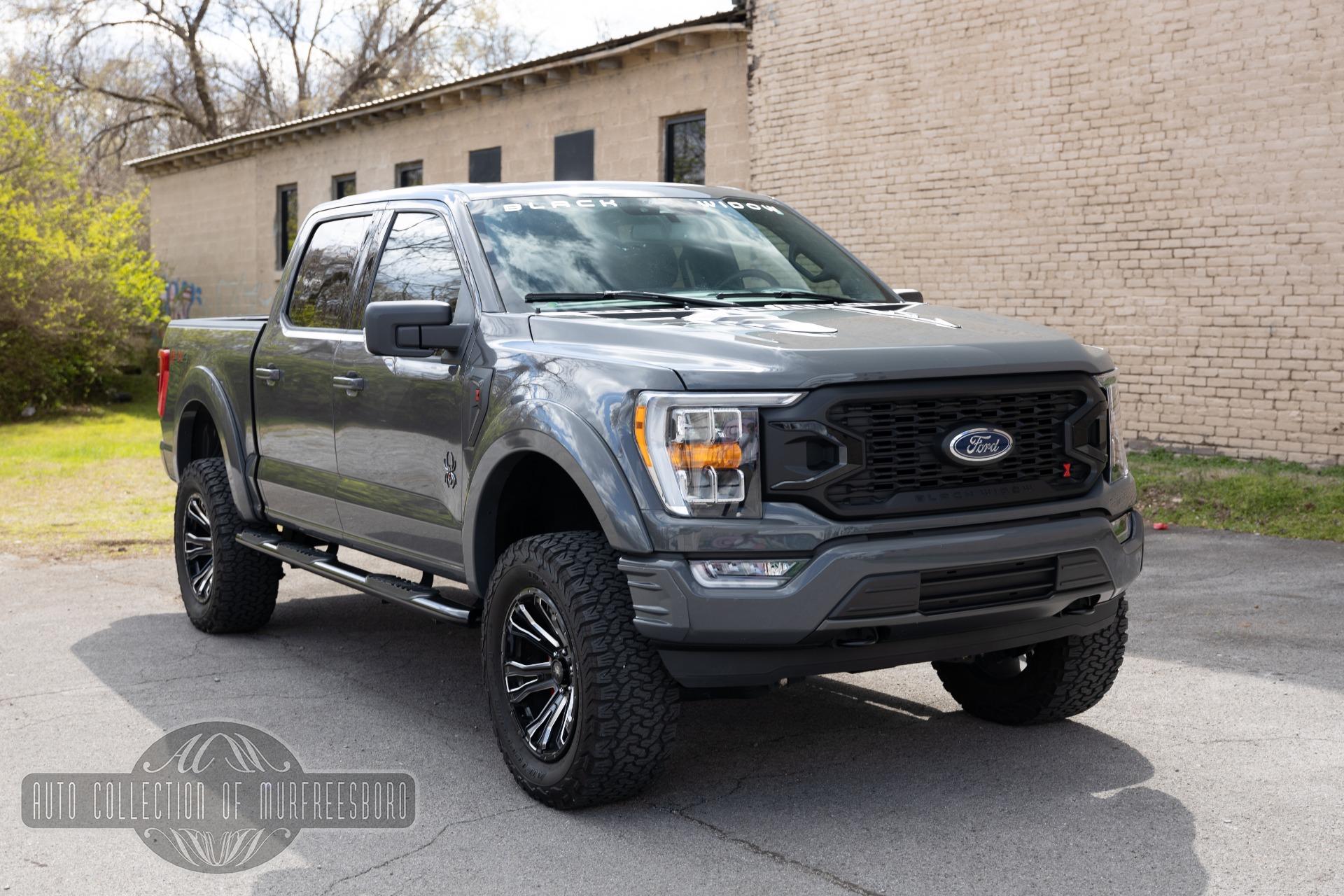 Used 2021 Ford F-150 XLT BLACK WIDOW FX4 CREW CAB 4X4 W/36K IN ...