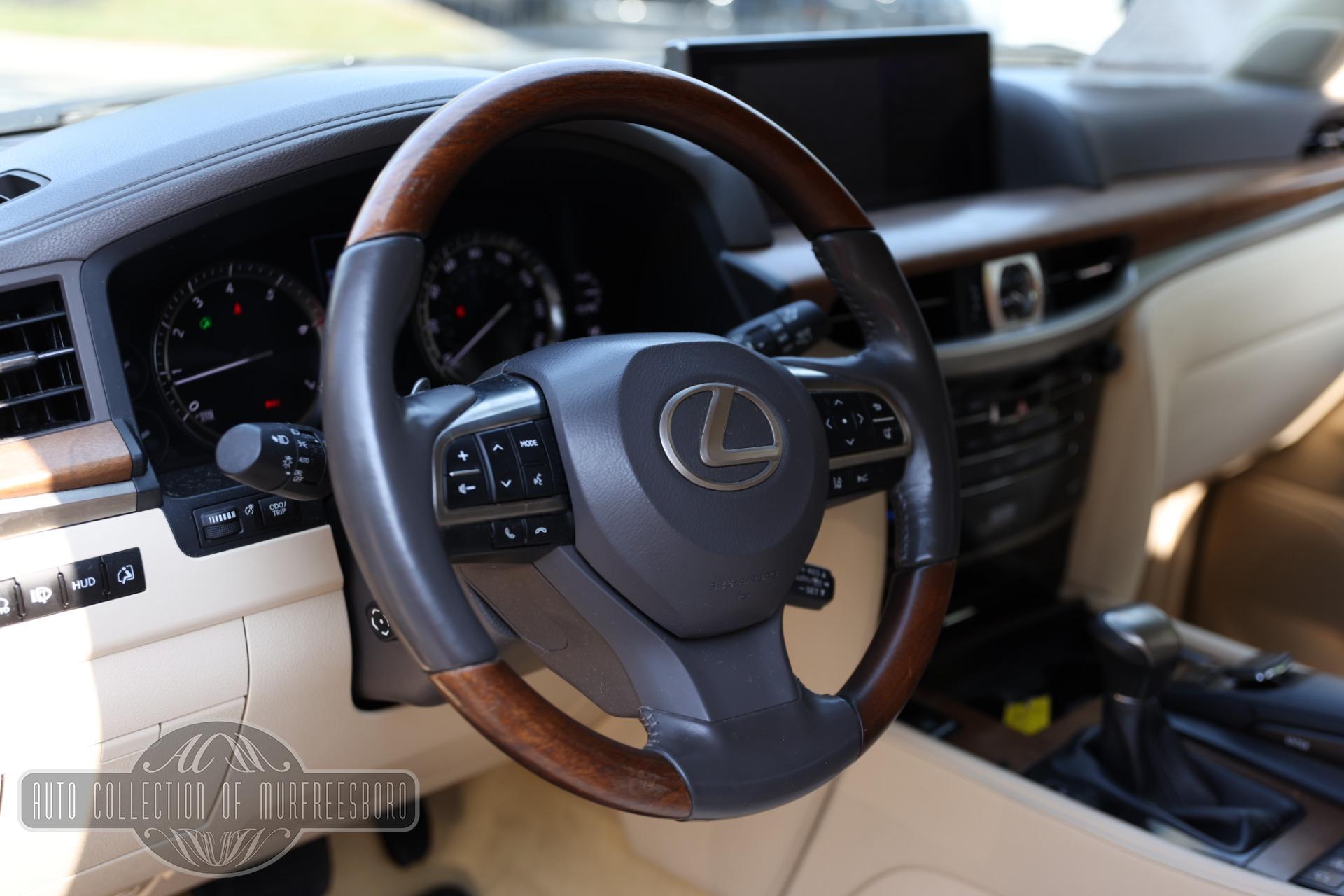 Used 2019 Lexus LX 570 AWD LUXURY PACKAGE THREE ROW W MARK