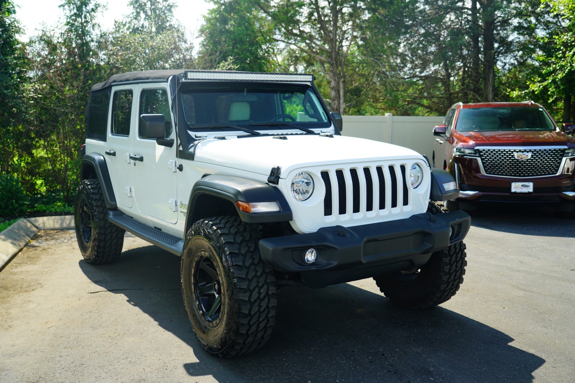 Used 2018 Jeep Wrangler Unlimited SPORT TECHNOLOGY GROUP W/AFTERMARKET ...