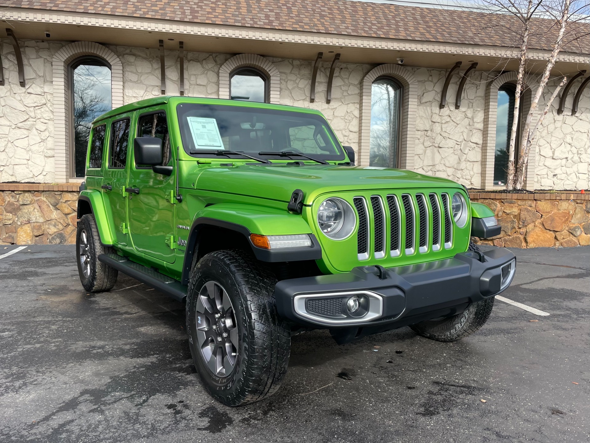 Used 2019 Jeep Wrangler Unlimited Sahara 4x4 Sky One Touch Roof For 